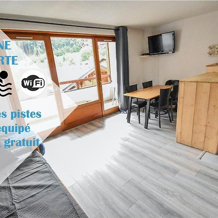 L'Enchalpe, Grand Et Lumineux Studio Avec Coin Montagne 5 Personnes, 60M Des Pistes, Piscine Couverte, Wifi, Grand Balcon Expo Est, Draps Non Compris Saint-Jean-dʼAulps Buitenkant foto