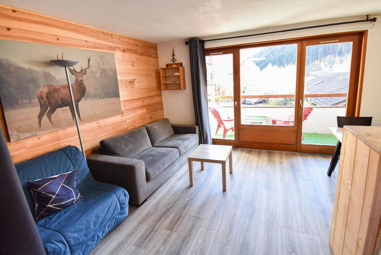 L'Enchalpe, Grand Et Lumineux Studio Avec Coin Montagne 5 Personnes, 60M Des Pistes, Piscine Couverte, Wifi, Grand Balcon Expo Est, Draps Non Compris Saint-Jean-dʼAulps Buitenkant foto